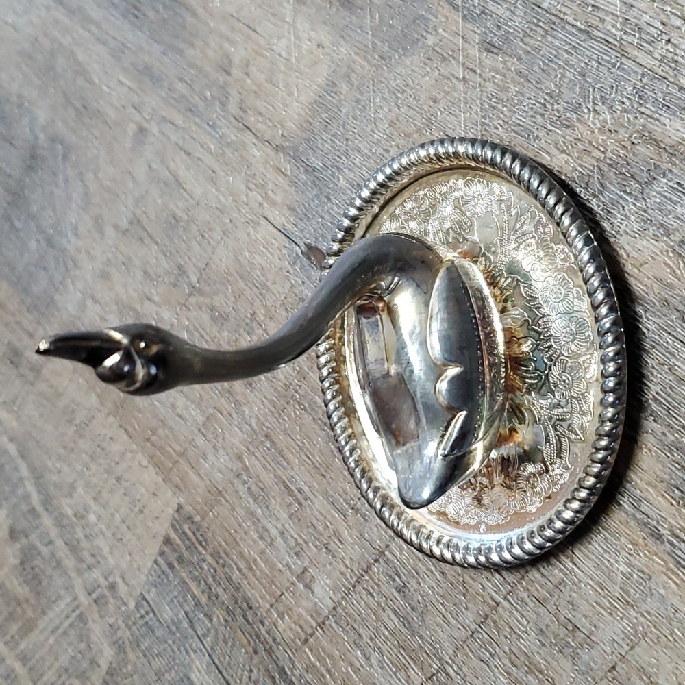 Swan Ring Dish ( Silver Plated)